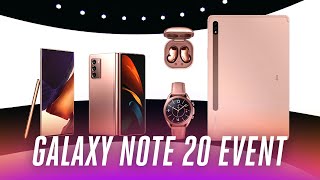 Samsung Galaxy Note 20 event in under 9 minutes