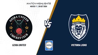 Match 1 - GU vs VLS | Highlights | ECS Malta, 2024 | 20 Oct2024 | ECS24.930