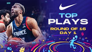 NIKE TOP 10 PLAYS | Round of 16 - Day 1 | FIBA #EuroBasket 2022