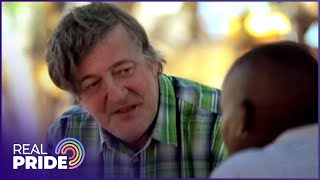 Homophobia Unmasked: Stephen Fry's Global Mission | Real Pride