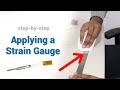 How to Apply a Strain Gauge - Tutorial (Stainless Steel Flat)