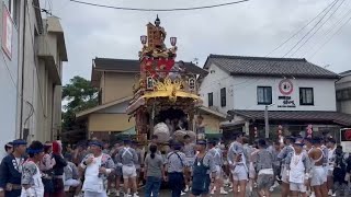 やわたんまち2024  六軒町の山車　1日目