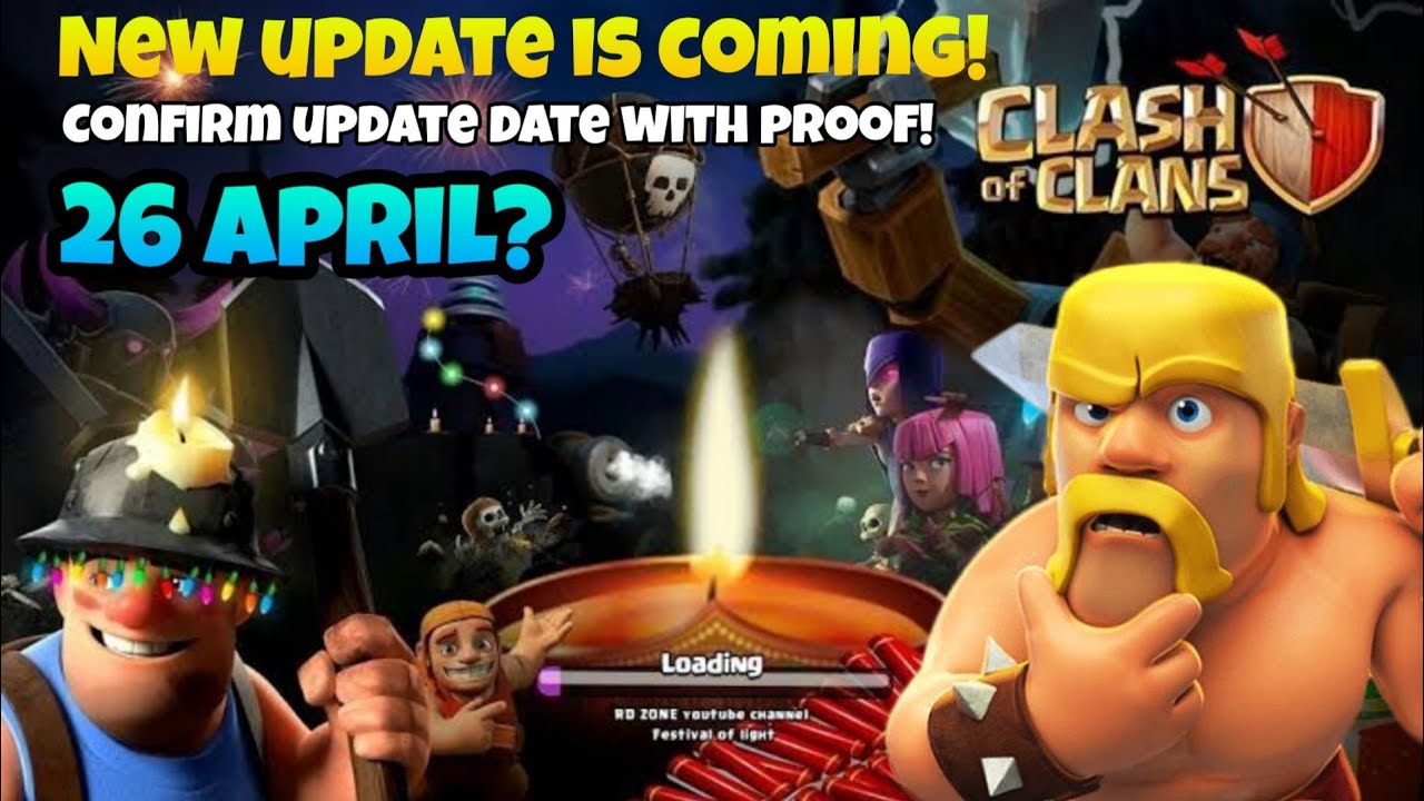 Clash Of Clans April Update - Coc New Update - Clash Of Clans April ...