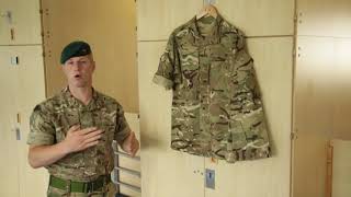 Folding MTP Shirt Sleeves - The Royal Marine Way