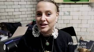 Allysha Joy (30/70) Interview at Soup Kitchen