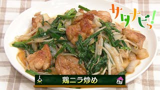 【サタナビっ！】ウチメシ。『鶏ニラ炒め』