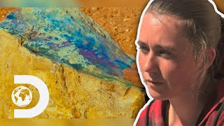 Misfits Find ENORMOUS Painted Lady Opal I Outback Opal Hunters