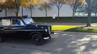 1967 FX4 London Taxi Test Drive with Customer