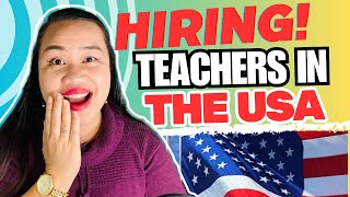 J1 Teachers Hiring Season in the USA 🇺🇸 starts now | How to successfully land a teaching job USA