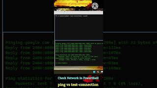 Test Network Connection with PowerShell | Ping Command Alternative