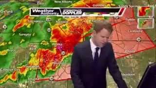 WTVA Tornado Coverage 4-28-2014 - Tupelo Tornado - 2pm-3pm