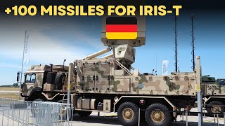 Ukraine to receive about 100 missiles for IRIS-T from Germany