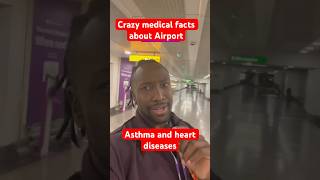 Crazy medical facts about Airports ✈️ . #health #airplane #doctor #travel