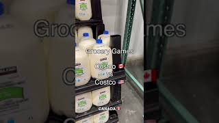 Costco 🇨🇦 vs 🇺🇸 -- 2% Organic Milk from Kirkland Signature #costco #groceryshopping #inflation