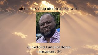 Funeral Service for Richard D. ("Big Richard") Stewart