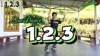 1,2,3 Line Dance / Choreo Caecilia M. Fatruan / High Beginner / Musik Cliona Hagan 123 / Demo Rita