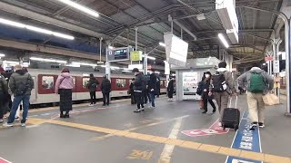 《乗り換え》鶴橋駅、近鉄大阪線 大阪上本町行きから難波線乗り入れ方面へ。 Tsuruhashi