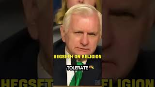 Pete Hegseth Under Fire Over Comments #uspolitics