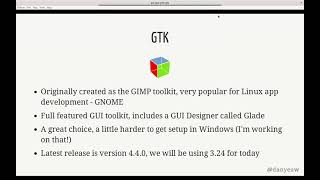 Build GUI Apps with Python and GTK