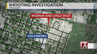 Toddler, woman shot while in car in Goldsboro; 'armed and dangerous' man sought, police say