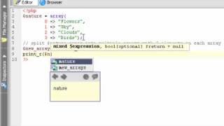 PHP array lesson 1 - how to split an array into multiple chunks