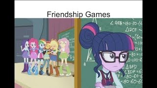 Blind Reaction: EQG Friendship Games (PonyBro I Guess)