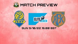 Norway Eliteserien - Jerv v Aalesund Preview (9/10/22)