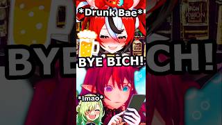 Drunk Bae Suddenly Called IRyS on Stream #hololiveenglish #hololive #vtuber