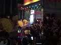 Naga Bersinar Semburkan Api di antara lautan Manusia Malam Puncak Festival Cap Go Meh Kota Pontianak