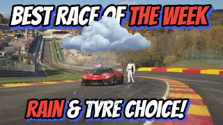 GT7 in VR | This race got better by the minute! | Spa rain fight!