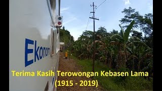 Terowongan \u0026 Stasiun Kebasen Lama Yg Tinggal Kenangan