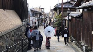 21年11月17日 散策日和の京都を歩く 清水寺,三年坂,八坂の塔, 八坂庚申堂,安井金比羅宮,花見小路通り,祇園 Walk around Kyoto city,Japan vlog