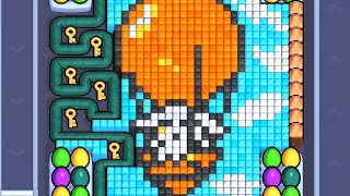 Pixel Flow Level 413. Walkthrough Gameplay
