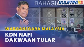 WARGANEGARA MALAYSIA | KDN Nafi Proses Kewarganegaraan Besar-Besaran Rakyat China