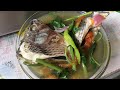 How to cook sinigang na Tilapia | Fish Recipe