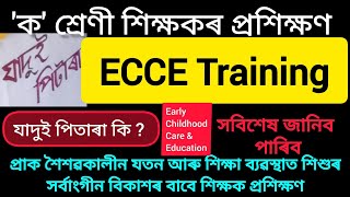 ECCE প্ৰাক শৈশৱ কালীন শিশুৰ যতন আৰু শিক্ষা ব্যৱস্থাৰ বাবে শিক্ষক প্ৰশিক্ষণ || যাদুই পিতাৰা কি?