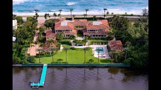 Sprawling $59 Million 25,000 SQ FT 11 Bed 8 Bath Mediterranean Home in Palm Beach Florida USA