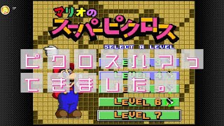 マリオのスーパーピクロスにハマってきました【Nintendo Switch Online】