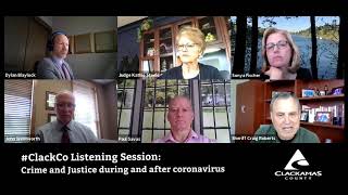 Listening Session: Crime and Justice During and After Coronavirus