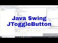 JToggleButton in Java | Java Swing JToggleButton