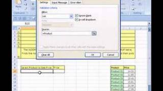 Excel Magic Trick #5: Data Validation List & VLOOKUP