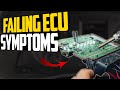 Top 6 Failing ECU Symptoms - How to Diagnose & Replacement Cost