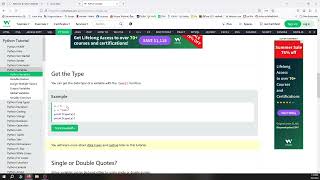 Python Tutorial Variable Names from w3school