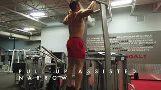 PULL UP ASSISTED MACHINE - AW FITNESS