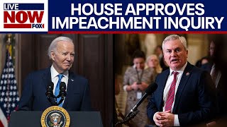 House approves Biden impeachment inquiry as Hunter snubs GOP subpoena | LiveNOW from FOX