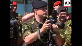 BOSNIA: JOHN MAJOR SAYS TROOPS WILL WITHDRAW ON SCHEDULE