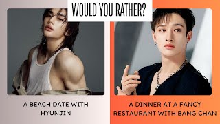 Would you rather? | STRAY KIDS AS YOUR BOYFRIENDS EDITION | KPOP GAMES 2024