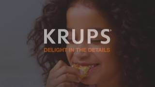 KRUPS WAFFLE MAKER - DELIGHT IN THE DETAILS