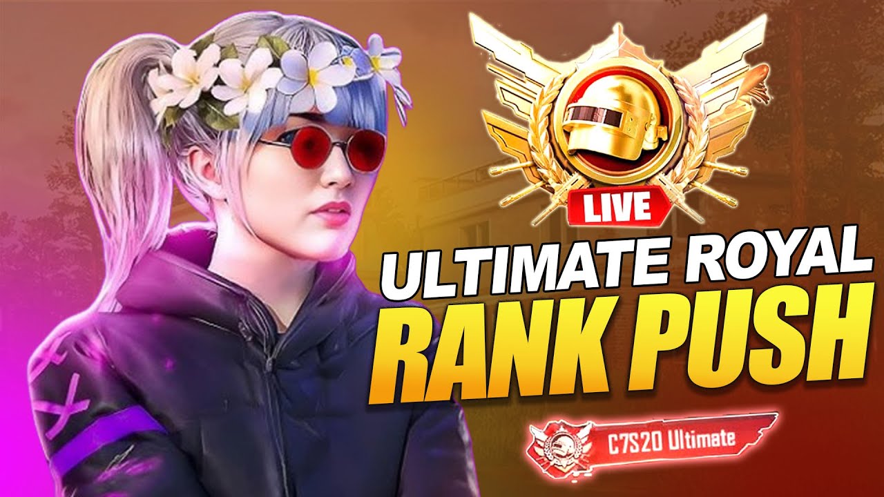 рџ ґ Ultimate Royale Rank Push Road To Conqueror Pubg Mobile Live