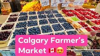 🇨🇦 ITO ANG CALGARY FARMERS MARKET + DAMING FRESH FRUITS DITO + MURA LNG DIN |travel Canadian pinay